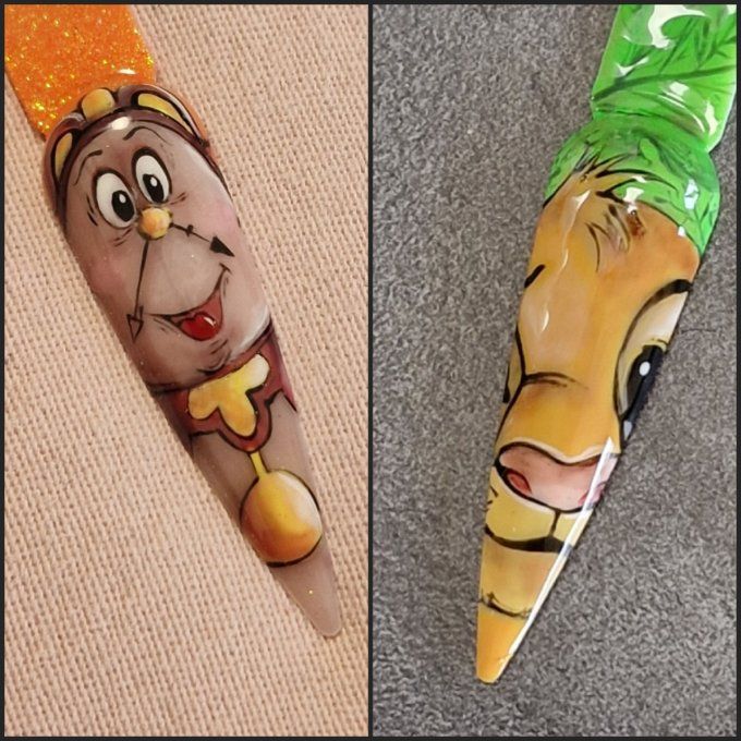 Nailart Personnages animés (3 jours DU 18 AU 20 AVRIL 2024)