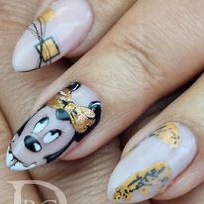 Nailart Personnages animés (3 jours DU 18 AU 20 AVRIL 2024)